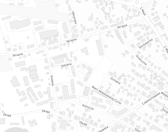 Mapa z adresem organizacji
