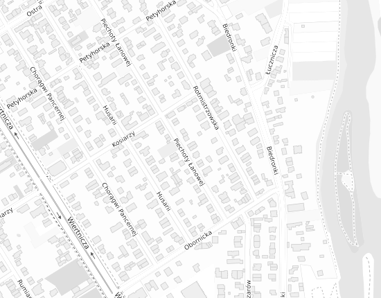Mapa z adresem organizacji