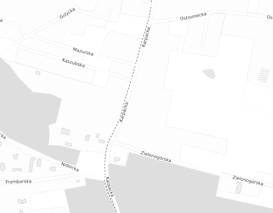 Mapa z adresem organizacji