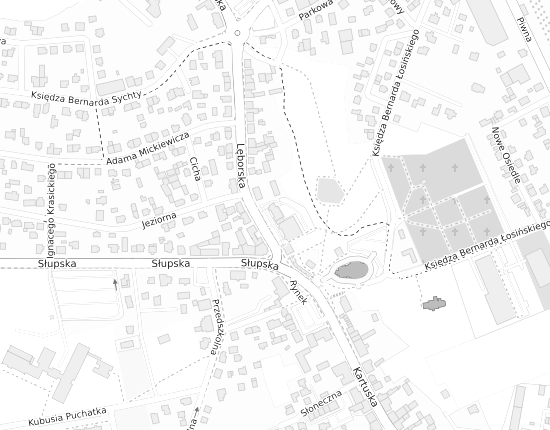 Mapa z adresem organizacji