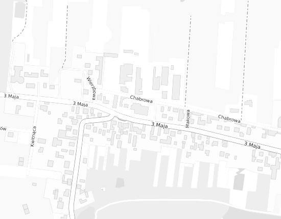 Mapa z adresem organizacji