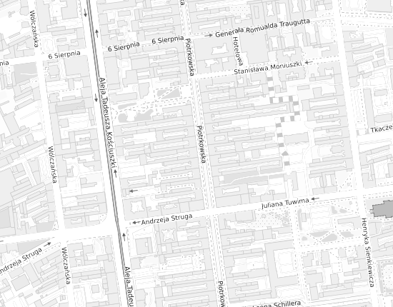 Mapa z adresem organizacji