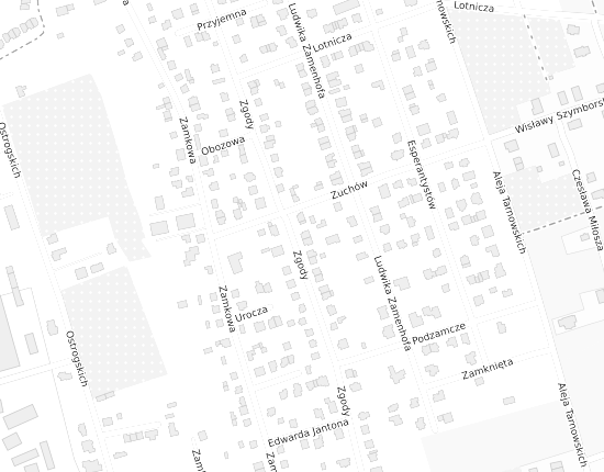 Mapa z adresem organizacji