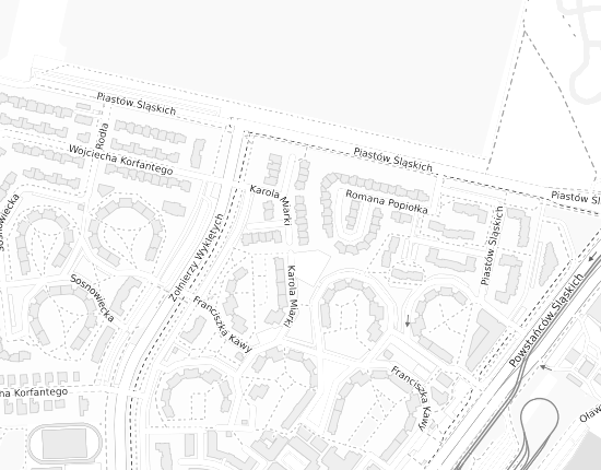 Mapa z adresem organizacji