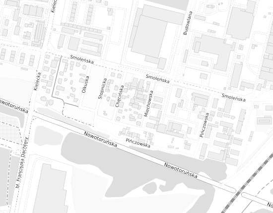 Mapa z adresem organizacji
