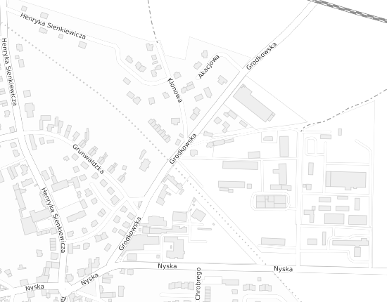 Mapa z adresem organizacji