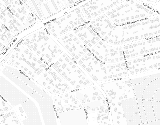 Mapa z adresem organizacji