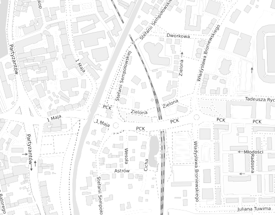 Mapa z adresem organizacji