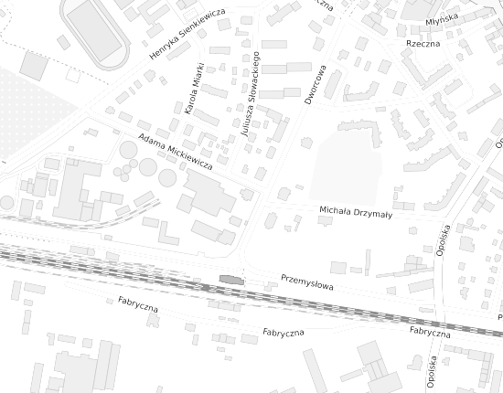Mapa z adresem organizacji
