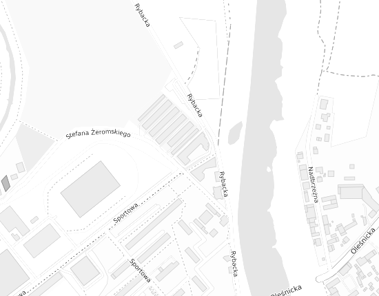 Mapa z adresem organizacji