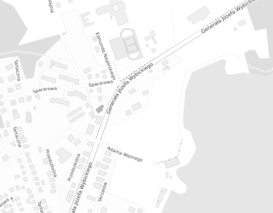 Mapa z adresem organizacji