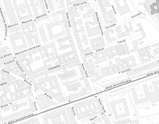 Mapa z adresem organizacji