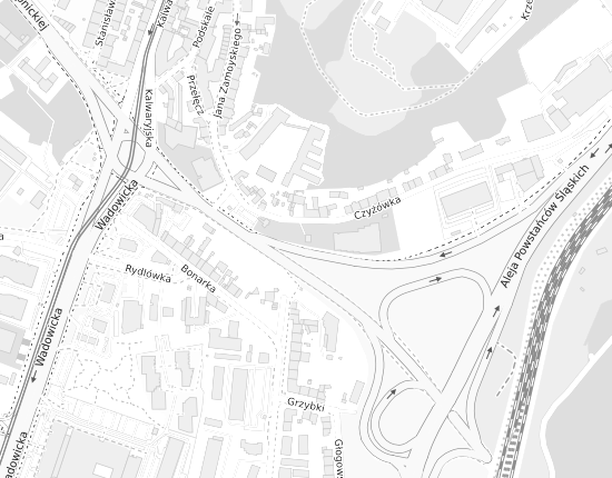 Mapa z adresem organizacji
