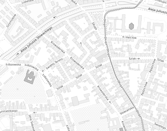 Mapa z adresem organizacji