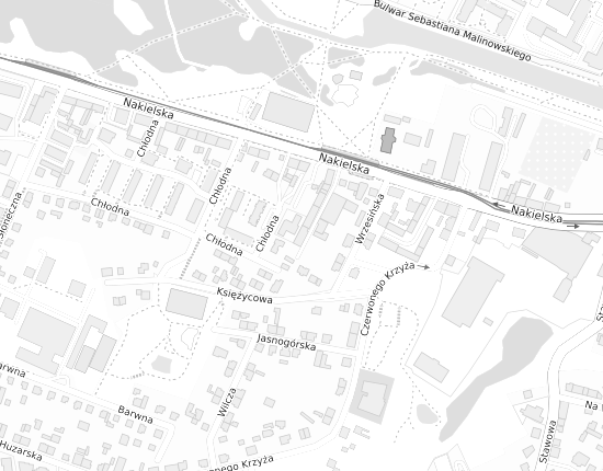 Mapa z adresem organizacji