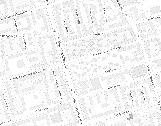 Mapa z adresem organizacji