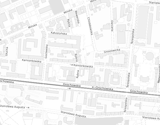 Mapa z adresem organizacji