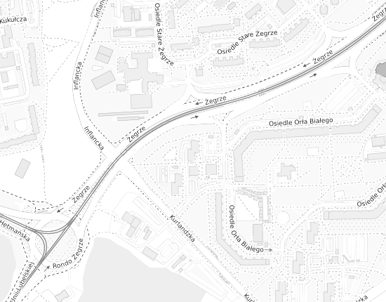 Mapa z adresem organizacji