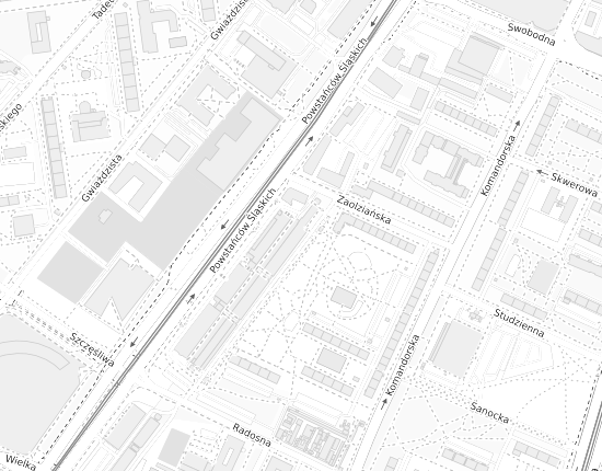 Mapa z adresem organizacji