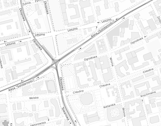 Mapa z adresem organizacji