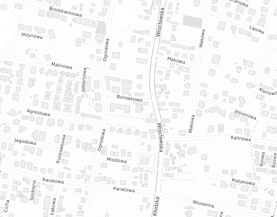 Mapa z adresem organizacji