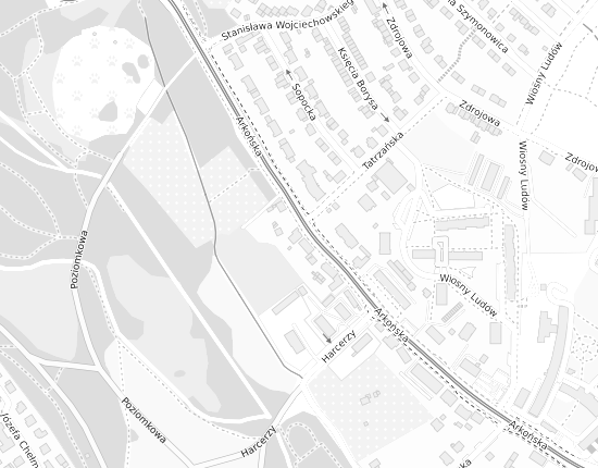 Mapa z adresem organizacji