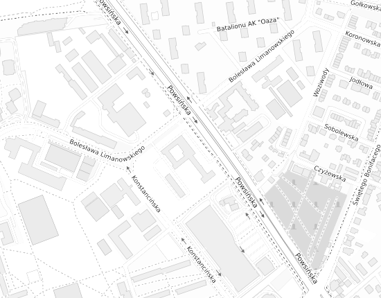 Mapa z adresem organizacji