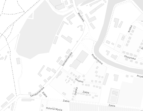 Mapa z adresem organizacji