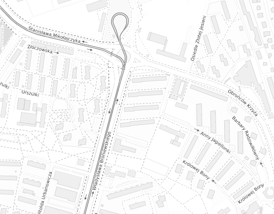 Mapa z adresem organizacji