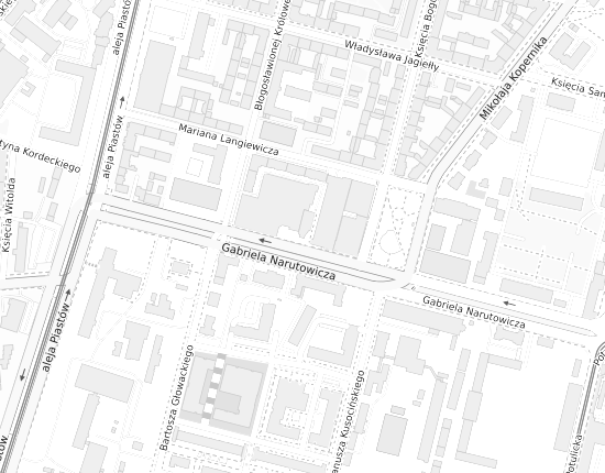 Mapa z adresem organizacji
