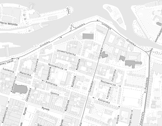 Mapa z adresem organizacji