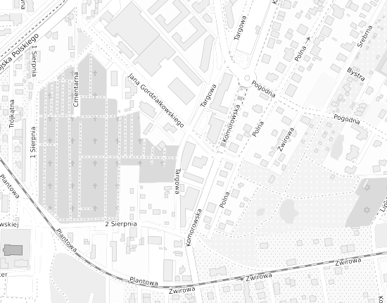 Mapa z adresem organizacji