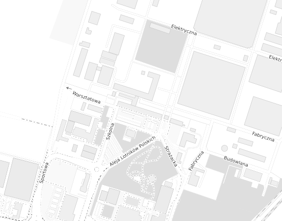 Mapa z adresem organizacji