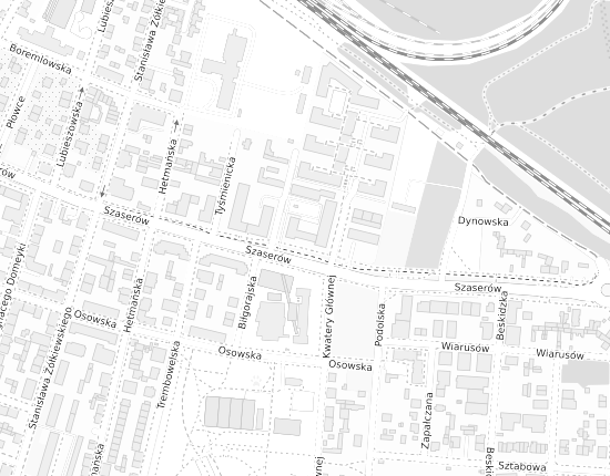 Mapa z adresem organizacji