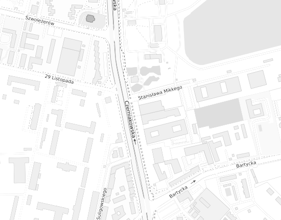 Mapa z adresem organizacji