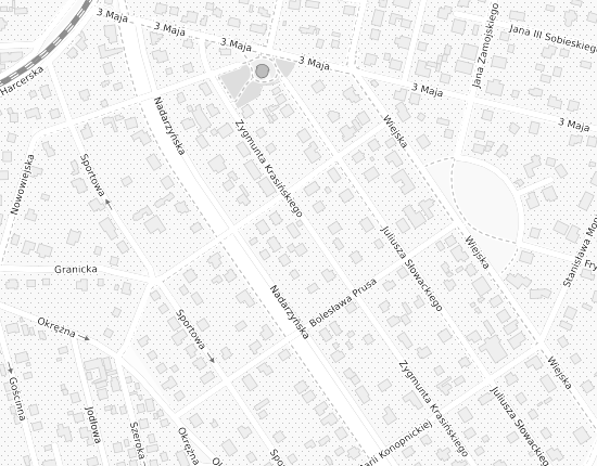 Mapa z adresem organizacji