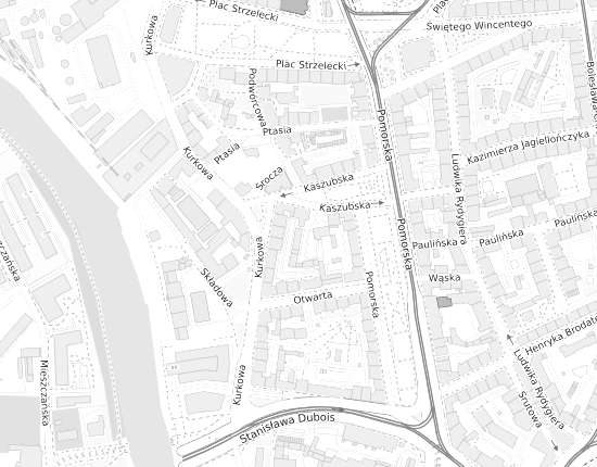 Mapa z adresem organizacji