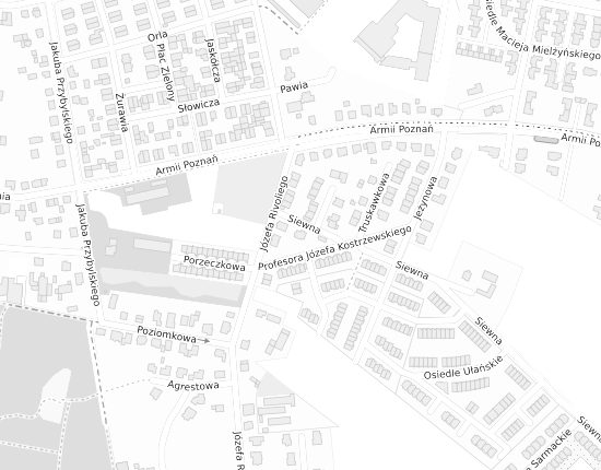 Mapa z adresem organizacji