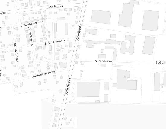 Mapa z adresem organizacji