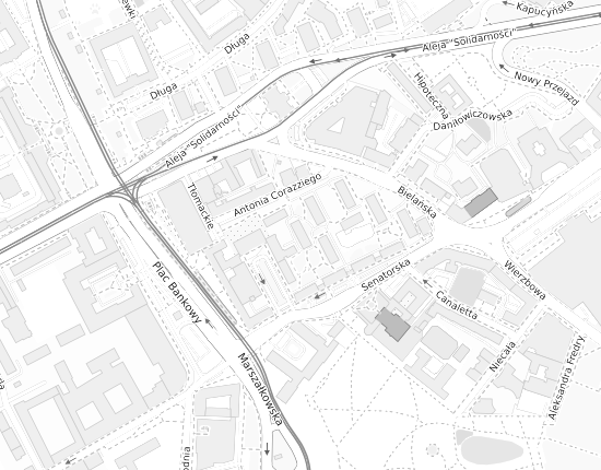 Mapa z adresem organizacji
