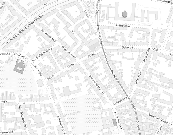 Mapa z adresem organizacji