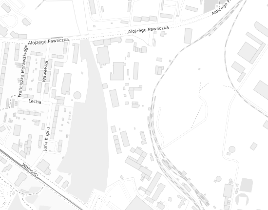 Mapa z adresem organizacji