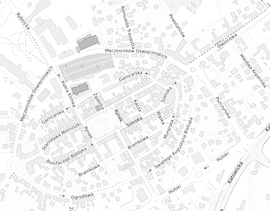 Mapa z adresem organizacji