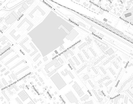 Mapa z adresem organizacji