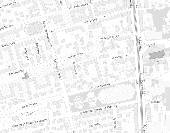 Mapa z adresem organizacji
