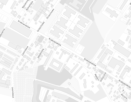 Mapa z adresem organizacji