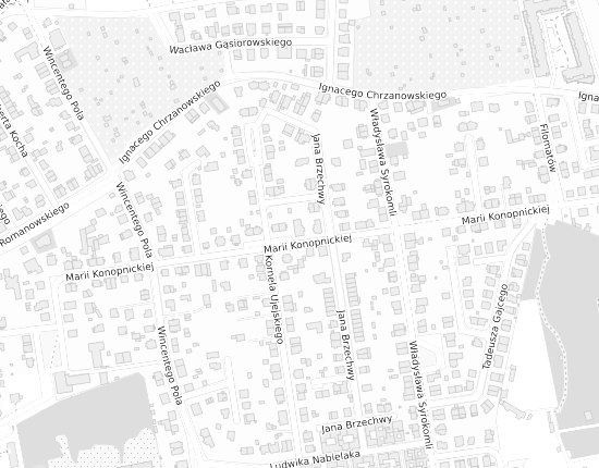 Mapa z adresem organizacji