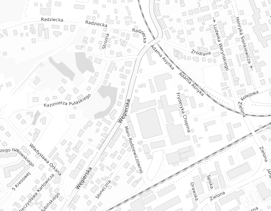 Mapa z adresem organizacji
