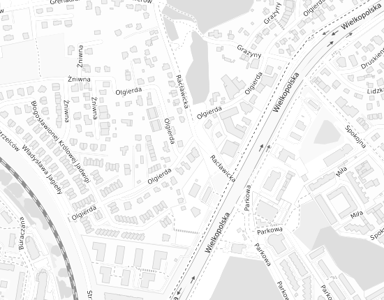 Mapa z adresem organizacji