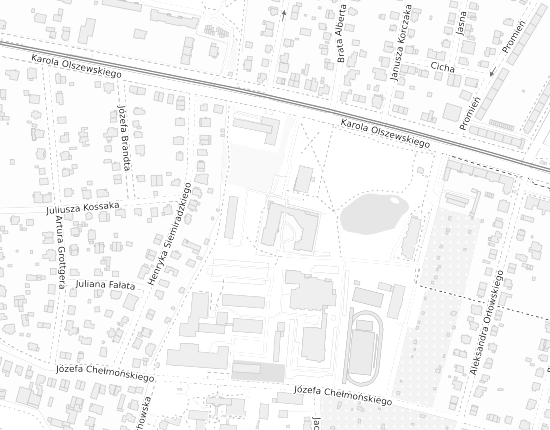 Mapa z adresem organizacji